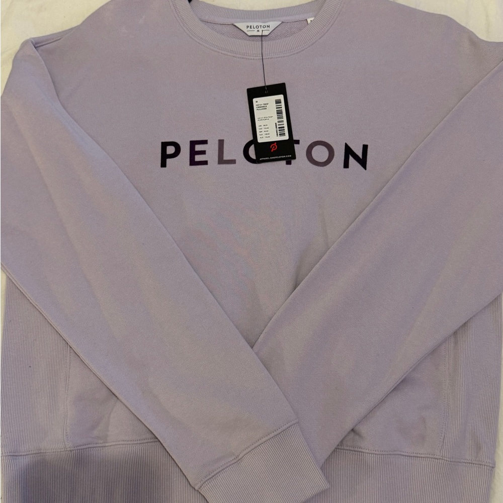 Peloton Women’s Light Purple Crewneck Sweater